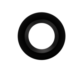 Sylvania RT6TRIM5ABLK 6 Inch Black Trim Ring (65715)