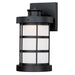 Westinghouse Barkley Dimmable LED Wall Mount Fixture Matte Black Finish (6579100)
