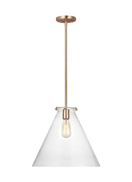 Generation Lighting Kate One Light Cone Pendant (6592101-848)