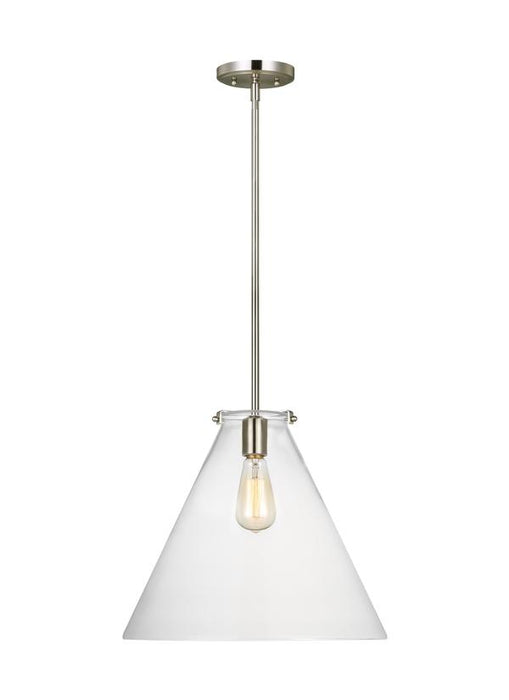 Generation Lighting Kate One Light Cone Pendant (6592101-962)