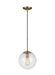 Generation Lighting Leo One Light Pendant (6601801-848)