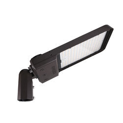 Sylvania AREAFLD6A/S080HUVDSC15/ADJ/BZ Opti-Select Area Flood Light Wattage/CCT Selectable 40W/60W/80W 1800K/2200K/2700K Adjustable 277-480V 0-10V Dimming Bronze (66055)