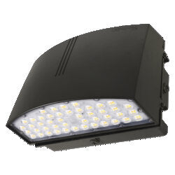 Sylvania WALPAKC6A/S120UNVD8SC2/T4/WH/P LED Wall Pack Wattage/CCT Selectable 75W/95W/120W 3000K/4000K/5000K 120-277V 0-10V Dimming 80 CRI Type IV White Photocell (66140)