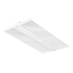 Sylvania LNHIBA5A/S300HUVD8SC14/12WH10C Linear High Bay 5A Wattage/CCT Selectable 255W/275W/300W 4000K/5000K 277-480V 0-10V Dimming 80 CRI 1X2 White 10 Foot Cord (66279)