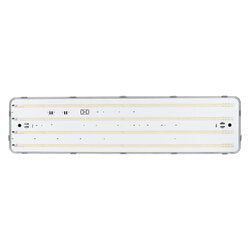 Sylvania WVAP/PS265UNHD8SC7/48GR 4 Foot Wide LED Performance Class Vapor Tight Wattage/CCT Selectable 185W/225W/265W 3500K/4000K/5000K 120-347V 80 CRI 0-10V Dimming Gray (66309)