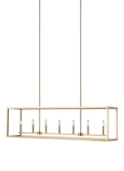 Generation Lighting Moffet Street Long Seven Light Island Pendant (6634507-848)