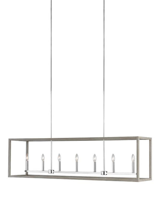 Generation Lighting Moffet Street Long Seven Light Island Pendant (6634507-872)