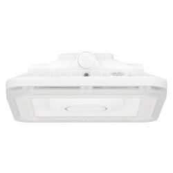 Sylvania CANOPYPS030UNHD8SC2S8WHP LED Square Canopy Luminaire Wattage/CCT Selectable 15W/20W/30W 3000K/4000K/5000K 120-347V 0-10V Dimming 80 CRI White With Photocell (66409)