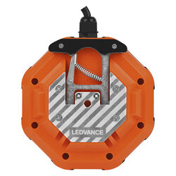 Sylvania LEDWORKLIGHT100UNV850G2 100W LED Work Light 120-277V 5000K 35 Foot Cord No Plug/Socket 80 CRI Orange (66499)