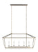 Generation Lighting Dianna Five Light Medium Linear Chandelier (6692605-848)