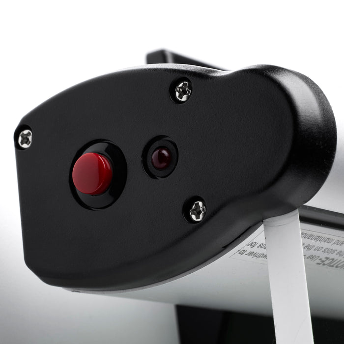 SATCO/NUVO Red (Mirror) Edge-Lit LED Exit Sign 90-Minute NiCad Battery Backup 120/277V Dual-Face Top/Back/End Mount (67-111)