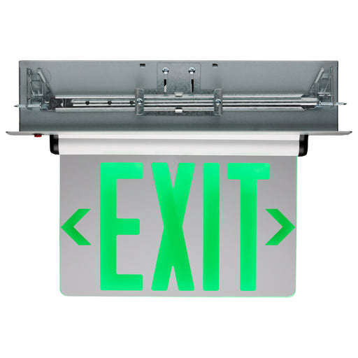SATCO/NUVO Red Edge-Lit LED Exit Sign 120-277V (67-115)