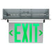 SATCO/NUVO Red Edge-Lit LED Exit Sign 120-277V (67-115)