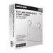 SATCO/NUVO Combination Red Exit Sign/Emergency Light 90-Minute NiCad Battery Backup 120/277V Dual-Head Dual-Face Universal Mounting Steel/NYC (67-123)