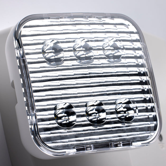 SATCO/NUVO Emergency Light 90-Minute NiCad Battery Backup 120/277V Dual-Head Universal Mounting (67-130)