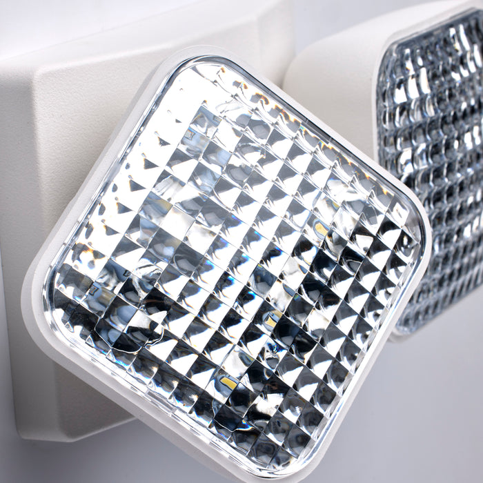 SATCO/NUVO Remote Emergency Light Low-Voltage Backup Dual-Head (67-135)