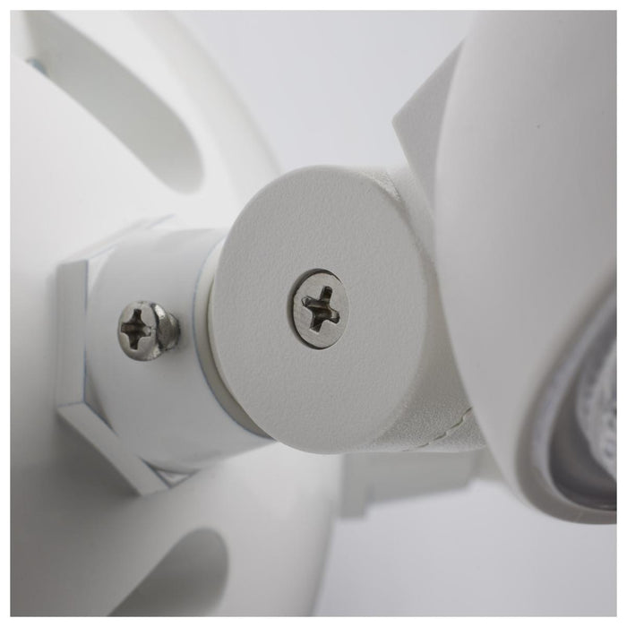 SATCO/NUVO Remote Emergency Light Weatherproof Low Power Dual Head 3-12V 1.5W White Finish (67-141)