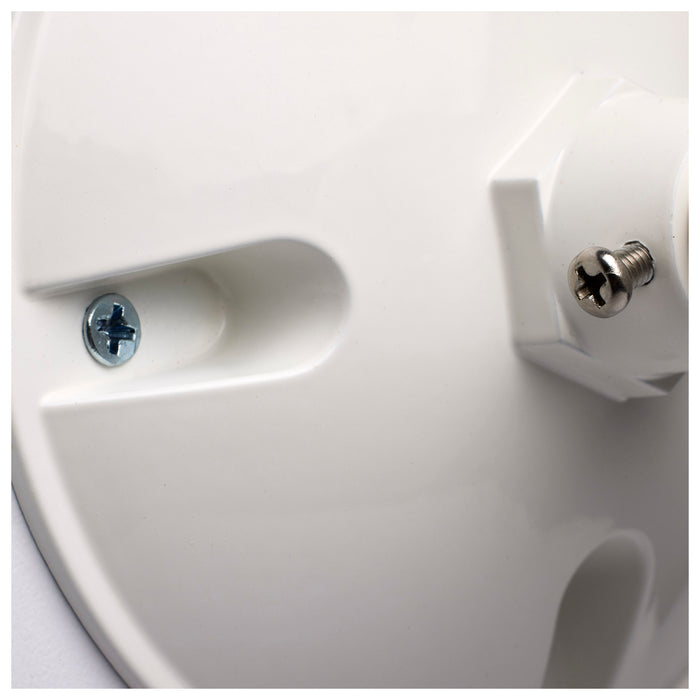 SATCO/NUVO Remote Emergency Light 0.75W Weatherproof Low Power Single Head White Finish 3.6V (67-142)