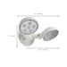 SATCO/NUVO Remote Emergency Light 1.5W Weatherproof Low Power Dual Head White Finish 3.6V (67-143)