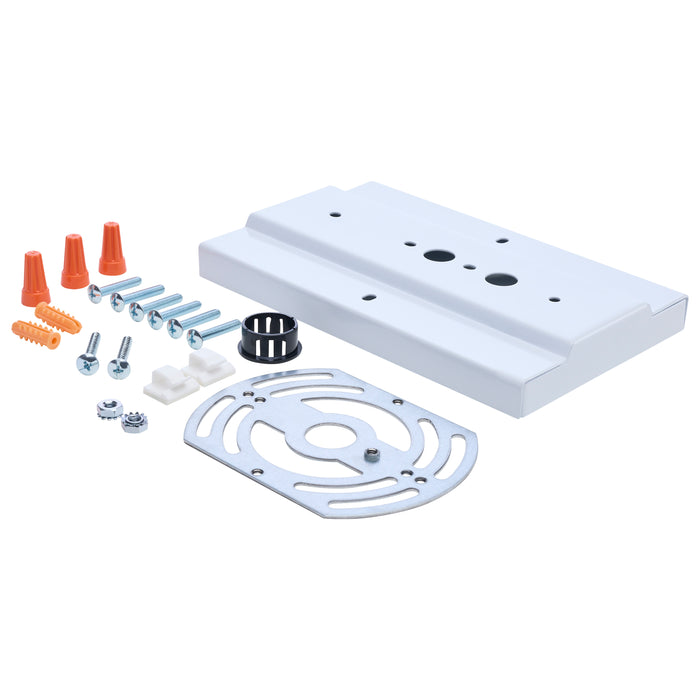 SATCO/NUVO Exit Sign Chicago Approved White Housing 120-277V 90-Minute Battery Backup Single Face Surface Mounting (67-300)