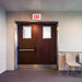 SATCO/NUVO Exit Sign Chicago Approved White Housing 120-277V 90-Minute Battery Backup Single Face Surface Mounting (67-300)