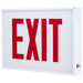 SATCO/NUVO Exit Sign Chicago Approved White Housing 120-277V 90-Minute Battery Backup Single Face Surface Mounting (67-300)