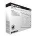 SATCO/NUVO Exit Sign Chicago Approved White Housing 120-277V 90-Minute Battery Backup Single Face Surface Mounting Remote Capable (67-301)