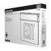 SATCO/NUVO Edge Lit Exit Sign Chicago Approved White Housing 120-277V 90-Minute Backup Single Face Surface Mounting (67-340)