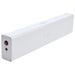 SATCO/NUVO Edge Lit Exit Sign Chicago Approved White Housing 120-277V 90-Minute Backup Double Face Surface Mounting (67-341)