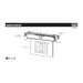 SATCO/NUVO Edge Lit Exit Sign Chicago Approved White Housing 120-277V 90-Minute Backup Single Face Recessed Ceiling And Wall Mounting (67-350)
