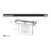 SATCO/NUVO Edge Lit Exit Sign Chicago Approved White Housing 120-277V 90-Minute Backup Double Face Recessed Ceiling And Wall Mounting (67-351)
