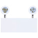 SATCO/NUVO Emergency Light Chicago Approved White Housing 120-277V 90-Minute Backup Dual Head Surface Mounting Remote Capable (67-381)