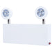 SATCO/NUVO Emergency Light Chicago Approved White Housing 120-277V 90-Minute Backup Dual Head Surface Mounting Remote Capable (67-381)
