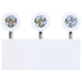 SATCO/NUVO Emergency Light Chicago Approved White Housing 120-277V 90-Minute Backup Triple Head Surface Mounting (67-382)