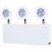SATCO/NUVO Emergency Light Chicago Approved White Housing 120-277V 90-Minute Backup Triple Head Surface Mounting (67-382)