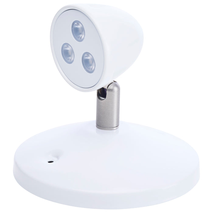 SATCO/NUVO Remote Emergency Light Chicago Approved White Housing Single Head 6VDC 1.5W Compatible With 67-311 (67-395)