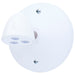 SATCO/NUVO Remote Emergency Light Chicago Approved White Housing Single Head 6VDC 1.5W Compatible With 67-311 (67-395)