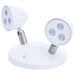 SATCO/NUVO Remote Emergency Light Chicago Approved White Housing Dual Head 6VDC 3.0W Compatible With 67-311 (67-396)