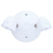 SATCO/NUVO Remote Emergency Light Chicago Approved White Housing Dual Head 6VDC 3.0W Compatible With 67-311 (67-396)