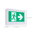 SATCO/NUVO Running Man Green Exit Sign 120-347V 2-Hour Backup Single/Dual Face Universal Mounting Thermoplastic (67-500)