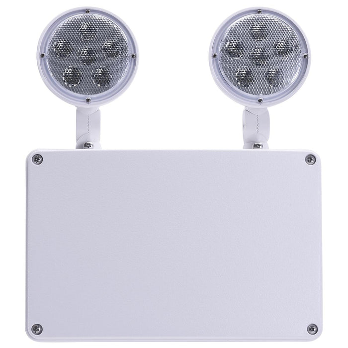 SATCO/NUVO Emergency Light 120-347V 2-Hour Backup Universal Mounting Wet Location Low Temperature (67-581)