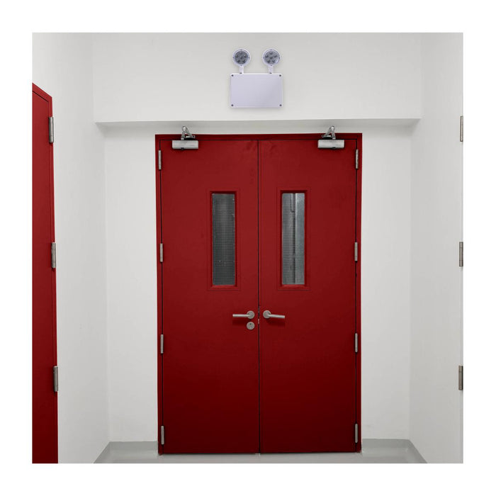 SATCO/NUVO Emergency Light 120-347V 2-Hour Backup Universal Mounting Wet Location Remote Compatible (67-582)