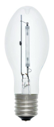 Sylvania LU50/ECO 50W Lumalux Ecologic High Pressure Sodium HID Lamp Pass Federal TCLP Test E39 Base Ed23.5 Bulb Universal Burn Clear 1900K (67510)