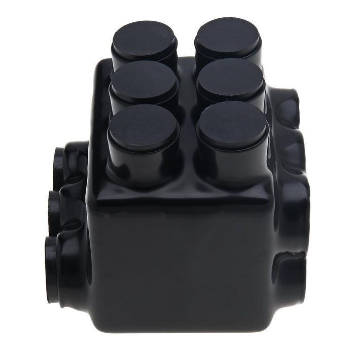 NSI 600 MCM - 6 AWG Stacked Polaris Insulated Multi-Tap Connector 6-Port [Double Sided Entry] (IPLDS600-6)