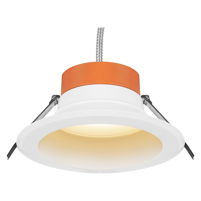 Sylvania RT8S1500UNVD9SC3WH 8 Inch LED Retrofit Downlight Wattage/CCT Selectable 9W/12W/15W 2700K/3000K/3500K/4000K/5000K 120-277V 90 CRI 0-10V Dimming White (67688)