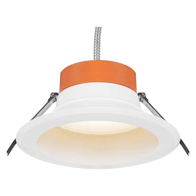 Sylvania RT8S1500UNVD9SC3WH 8 Inch LED Retrofit Downlight Wattage/CCT Selectable 9W/12W/15W 2700K/3000K/3500K/4000K/5000K 120-277V 90 CRI 0-10V Dimming White (67688)
