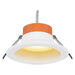 Sylvania RT8S1500UNVD9SC3WH 8 Inch LED Retrofit Downlight Wattage/CCT Selectable 9W/12W/15W 2700K/3000K/3500K/4000K/5000K 120-277V 90 CRI 0-10V Dimming White (67688)