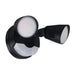 Sylvania SECURITYS025BL LED Security Floodlight Wattage/CCT Selectable 16W/25W 3000K/4000K/5000K 120V 80 CRI Non-Dimmable Black (67807)
