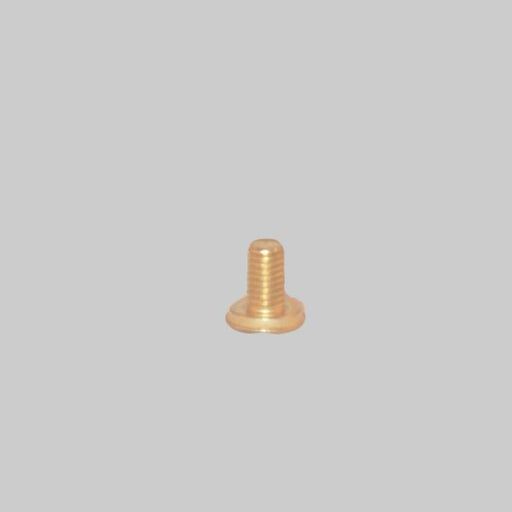 Kirks Lane 1/4-27 Finial Screw Brass Plated And Lacquered (67960)