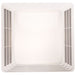 Broan-NuTone Fan/Light White Plastic Grill 70 CFM (679)